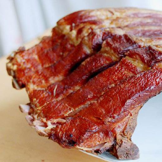 五峰嘎嘎 五峰土猪烟熏腊排骨500g/袋 商品图1