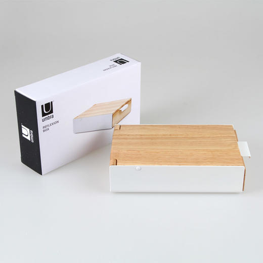 加拿大umbra创意欧式滑盖首饰盒木制简约现代公主首饰收纳盒 商品图4