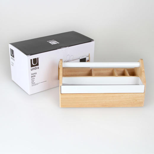 Umbra托托收纳盒创意欧式公主珠宝首饰盒原木实木化妆品储物盒 商品图6