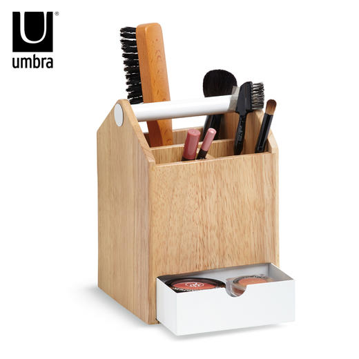 Umbra创意托托加高收纳盒欧式实木多功能珠宝首饰盒木质化妆盒 商品图0