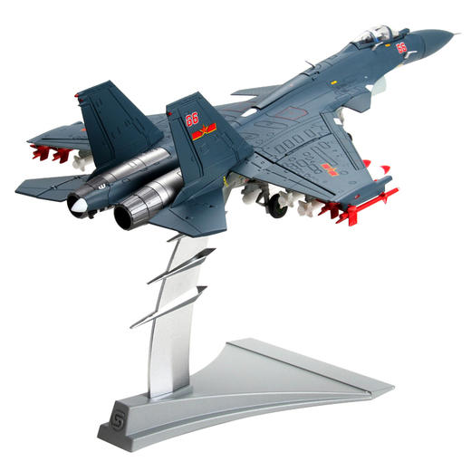 1:72歼15航母舰载机飞机模型飞鲨绿鲨成品合金国产军事模型摆件
