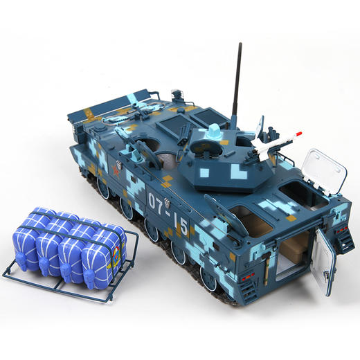 特尔博124中国zbd03式伞兵战车装甲车模型丨合金仿真军事模型丨收藏