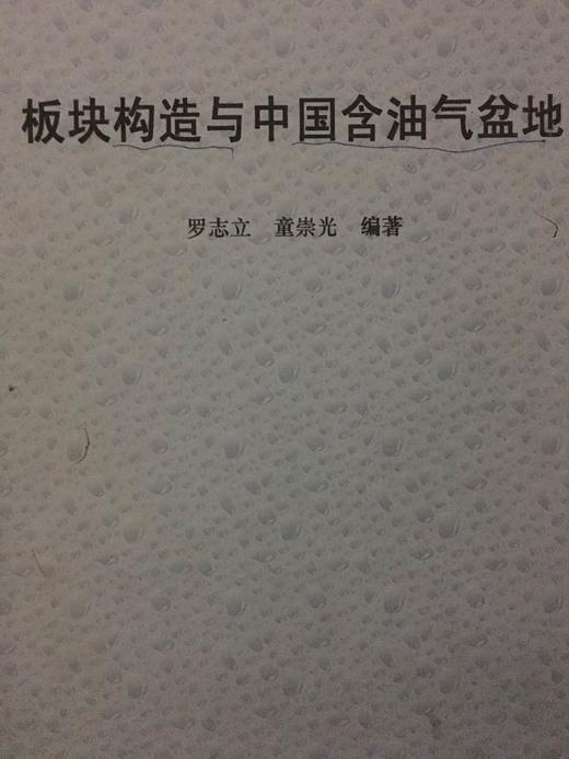 板块构造与中国含油气盆地 罗志立 童崇光  成都理工大学 商品图0