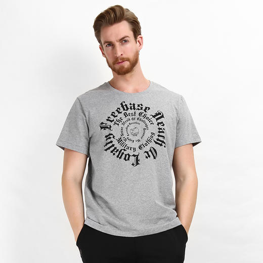 【19.9元1件】自由基地男简约百搭圆领T恤潮流t恤男短袖韩版夏季越野男装t 商品图2