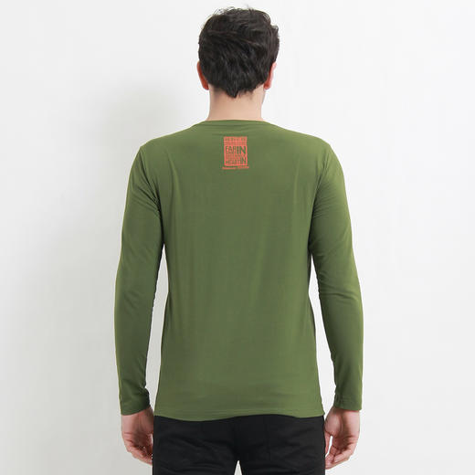 【19.9元1件】简约FBLIFE印花图案长袖T恤 YMT-102A 商品图4