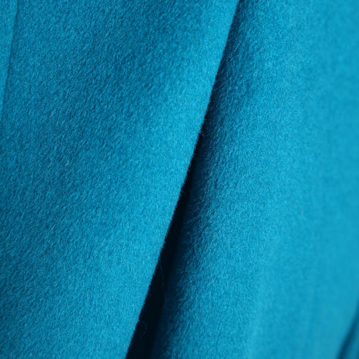 乔万尼冬季高贵奢华羊毛呢修身外套纯色无毛领E144A876 商品图4