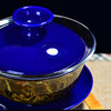 兴永达丨陶瓷玻璃盖碗 三才碗 工夫茶具 宝蓝色 120ml 商品缩略图3