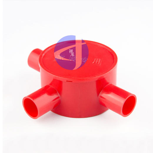 三星Φ20线管圆三通 1000只/件 红色 商品代码96068 商品图0