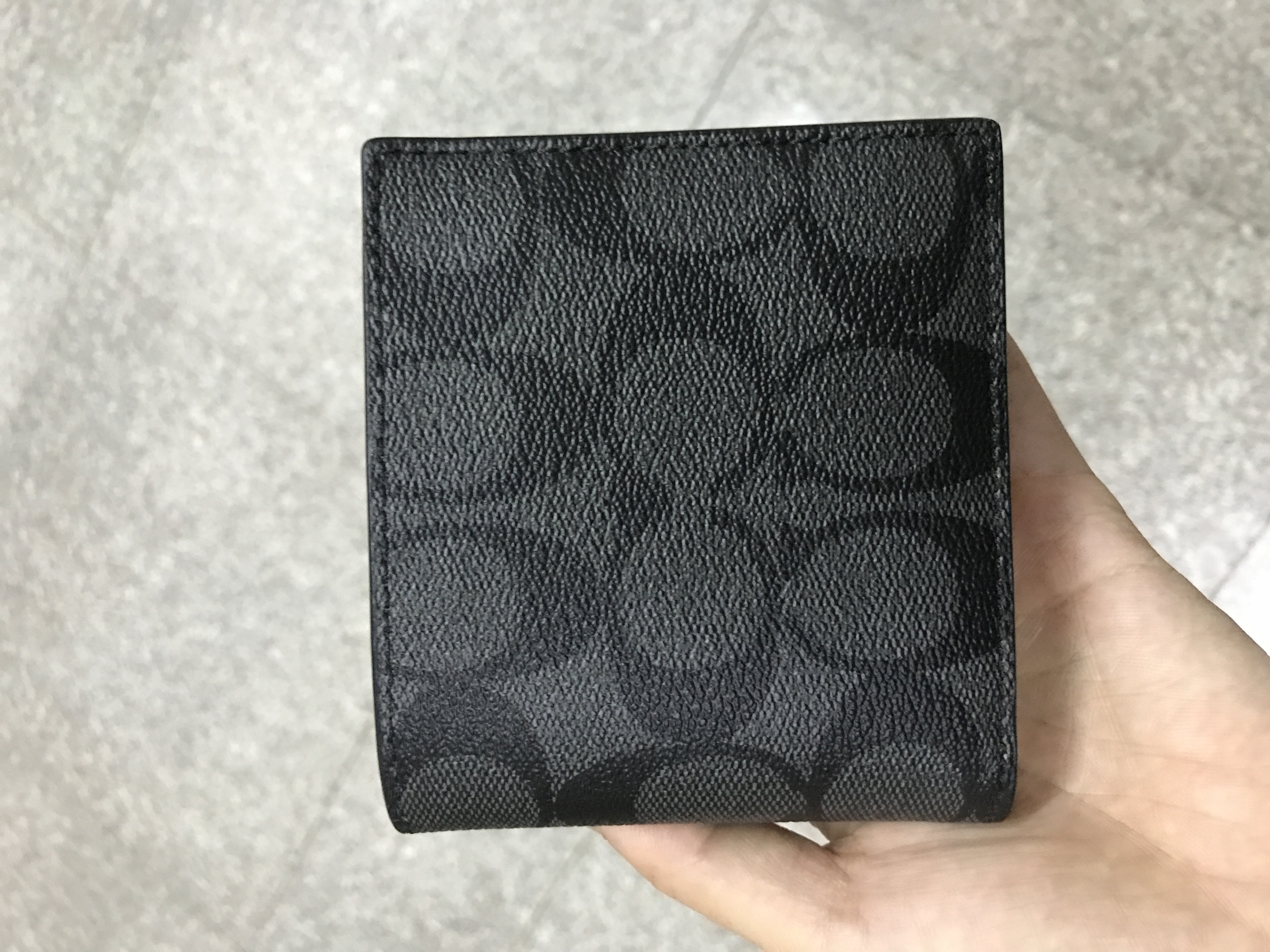 【加拿大】COACH/蔻驰钱包 男士短款对折钱夹 顺丰包邮