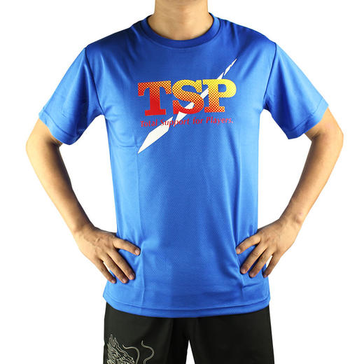 TSP大和 圆领 乒乓球专业运动T恤 短袖 上衣 国球汇 商品图1