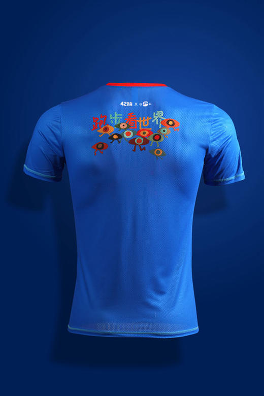 严素跑步TEE,跑步看世界,男款,轻量,轻量 短袖T恤 速干快干 ,严素态度 商品图1