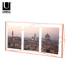 umbra 简约立体菱形相框现代欧式创意玻璃画框金属不规则摆台相架 商品缩略图0
