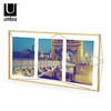 umbra 简约立体菱形相框现代欧式创意玻璃画框金属不规则摆台相架 商品缩略图1