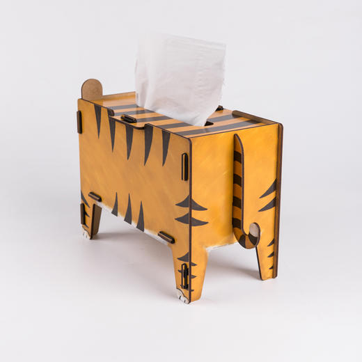 德国werkhaus创意diy拼装纸巾盒家居装饰抽纸盒动物造型正品