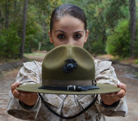 陆战队魔鬼教官牛仔帽霸气遮阳真汉子