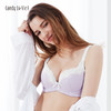 奶糖派 晴空  梦幻紫少女棉感文胸舒适大罩杯内衣 百搭大码文胸 商品缩略图2