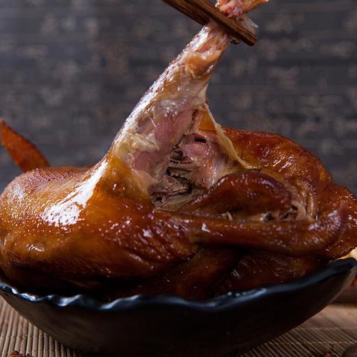 (第二只半价)德州沈氏扒鸡正宗原产地五香脱骨600克单支/礼盒装