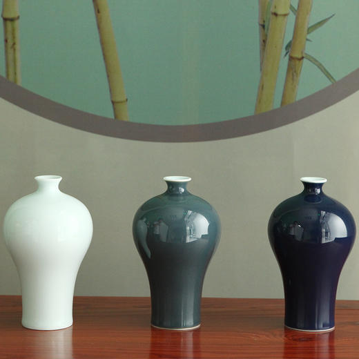 瑞和丨景德镇花器 瓷器 梅瓶 三色可选 商品图0