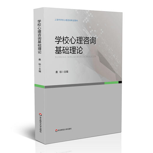 学校心理咨询基础理论 上海市学校心理咨询考试培训用书 商品图0