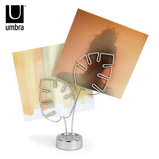 Umbra创意时尚叶子相架桌面台式照片夹办公留言夹便签夹相框摆台 商品图0