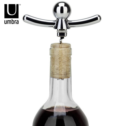 Umbra BUDDY伙伴拔酒塞创意红酒开瓶器不锈钢酒起子 商品图0