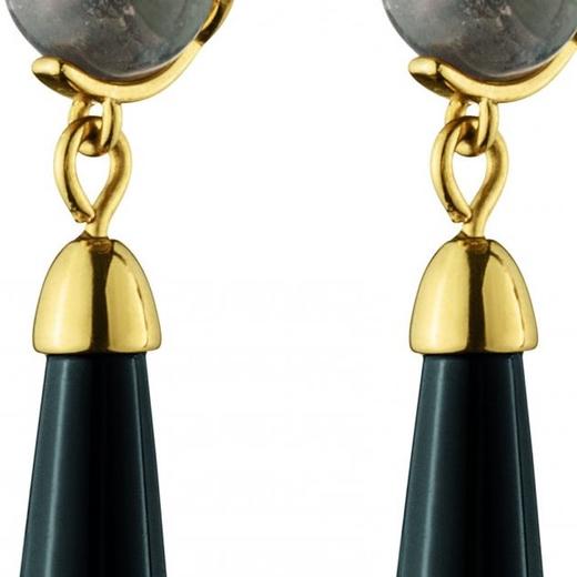 北京仓｜Dyrberg Kern-Cox-黑曜石 耳环［丹麦设计师］ 商品图2