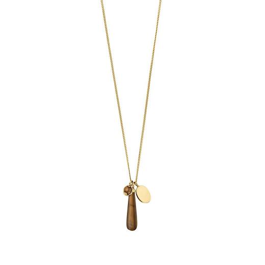 北京仓｜Dyrberg Kern-Lennox-虎眼石 项链［丹麦设计师］ 商品图1