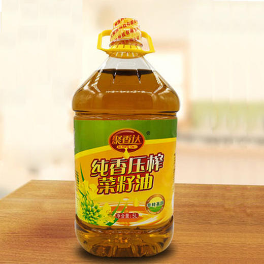 聚香达 纯香压榨 菜籽油 非转基因 净含量：5升 商品图2