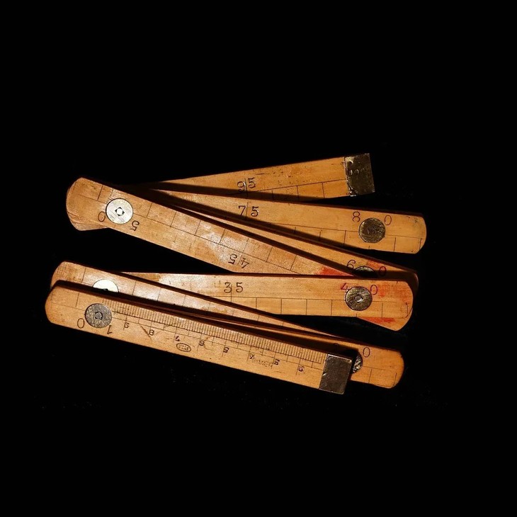 裁缝用 米可折叠木尺,cm为单位(两面可用)