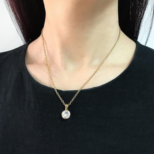 北京仓｜Dyrberg Kern-Ette系列- 火彩锆石 项链［丹麦设计师］ 商品图0