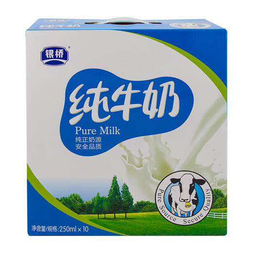银桥 纯牛奶250ml*10(纯奶)