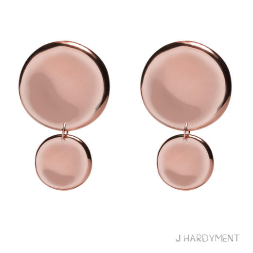 J.HARDYMENT - Two Round Thumbprint Earring 商品图3