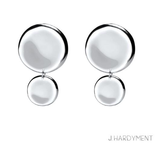 J.HARDYMENT - Two Round Thumbprint Earring 商品图4