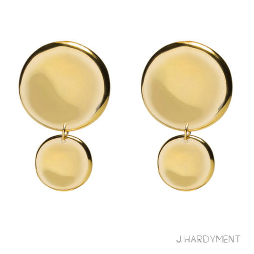 J.HARDYMENT - Two Round Thumbprint Earring 商品图2