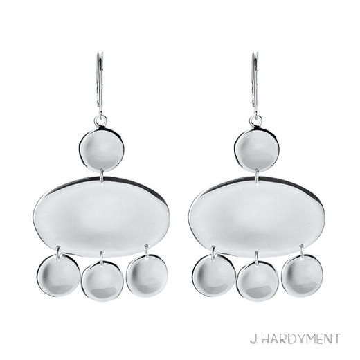 J.HARDYMENT - Large Oval Thumbprint Chandelier Earring 商品图5