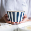 摩登主妇欧式蓝金字母系列陶瓷碗盘创意西餐盘早餐盘菜盘沙拉碗盘1 商品缩略图0