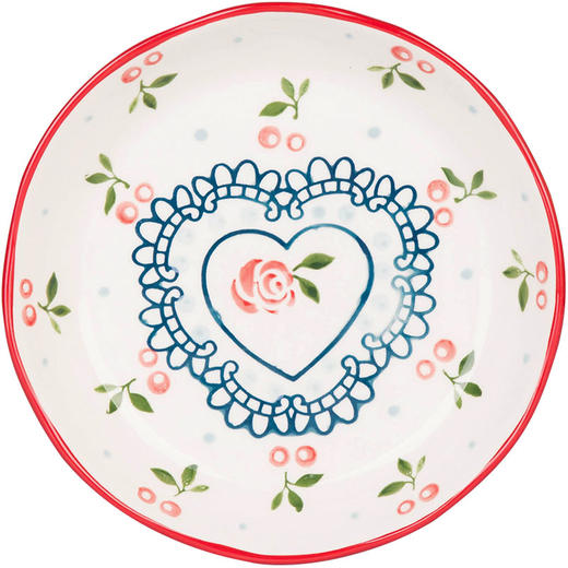 摩登主妇创意手绘樱桃系列陶瓷碗盘餐具米饭碗汤碗家用西餐盘菜盘1 商品图4