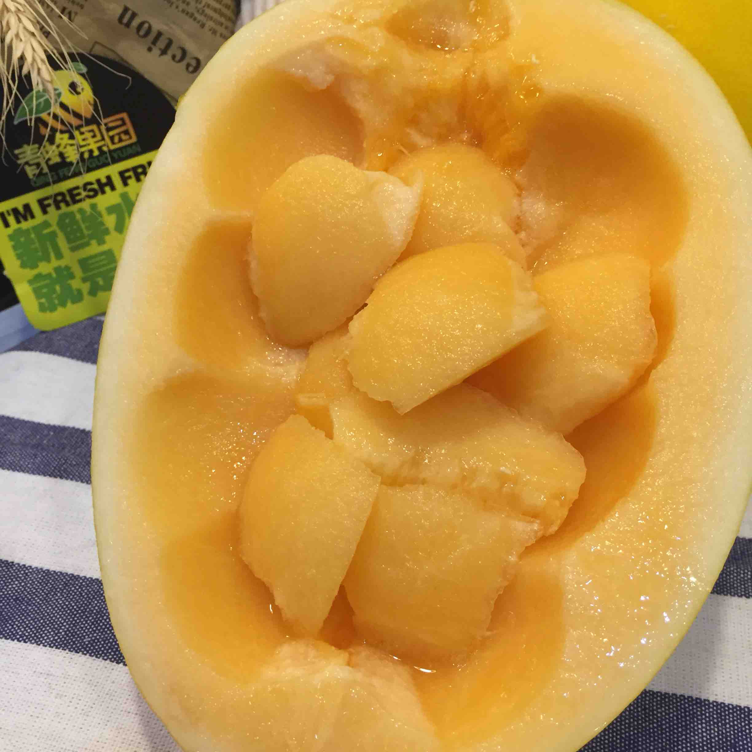 特级上品金铃黄金蜜露瓜210斤装