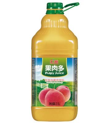 汇源果汁系列桃汁果肉型果汁25l果肉多桃复合果味饮料