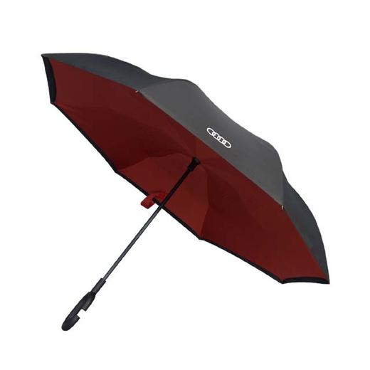 奥迪双层长柄反向雨伞 商品图1