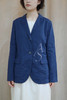 Casey Casey 蓝色棉麻薄西装 商品缩略图0