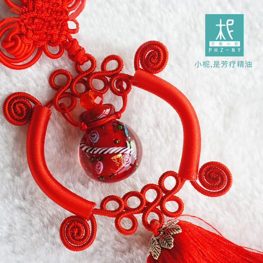 平衡小柅 出入平安 琉璃车挂 汽车挂饰 挂件 扩香养护 商品图1