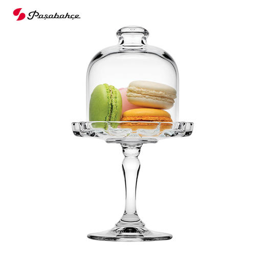 帕莎[96457]蛋糕盘罩套装(花边)126mm 商品图0