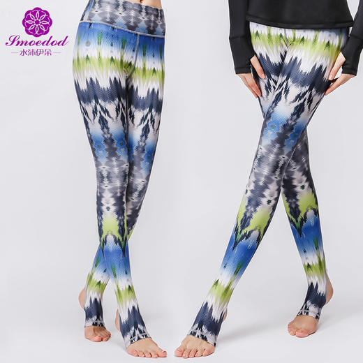 【100元任选4件】水沐伊朵瑜伽踩脚裤6115（清仓产品，收货7天内支持调换、不退款） 商品图0