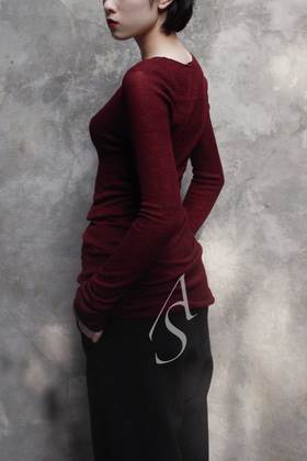 Denis Colomb 针织羊绒衫 黑色/深蓝色/浅驼色/藏红色