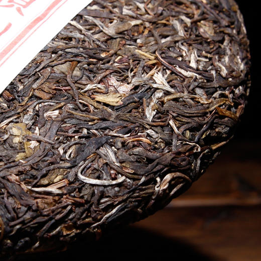 【古树茶】普洱茶生茶叶 普洱生茶2015年景迈生茶357g 商品图2