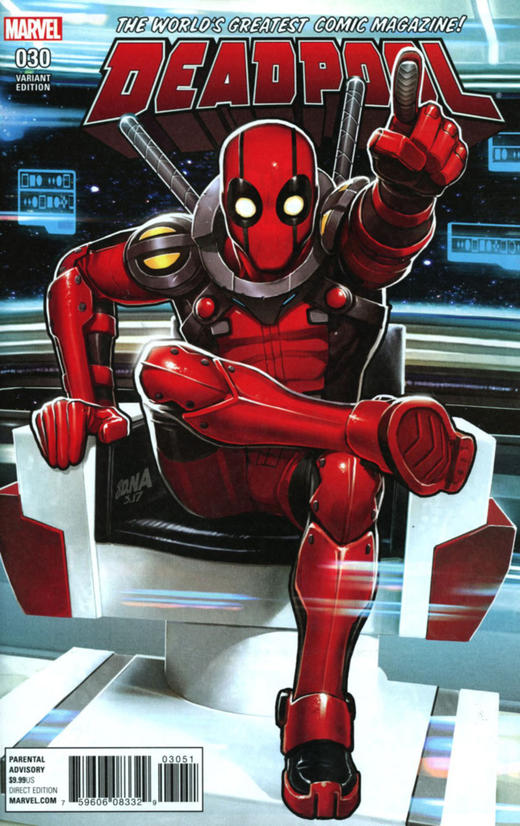 死侍 V5 主刊 Deadpool V5（2016） 001 - 030 变体 商品图2