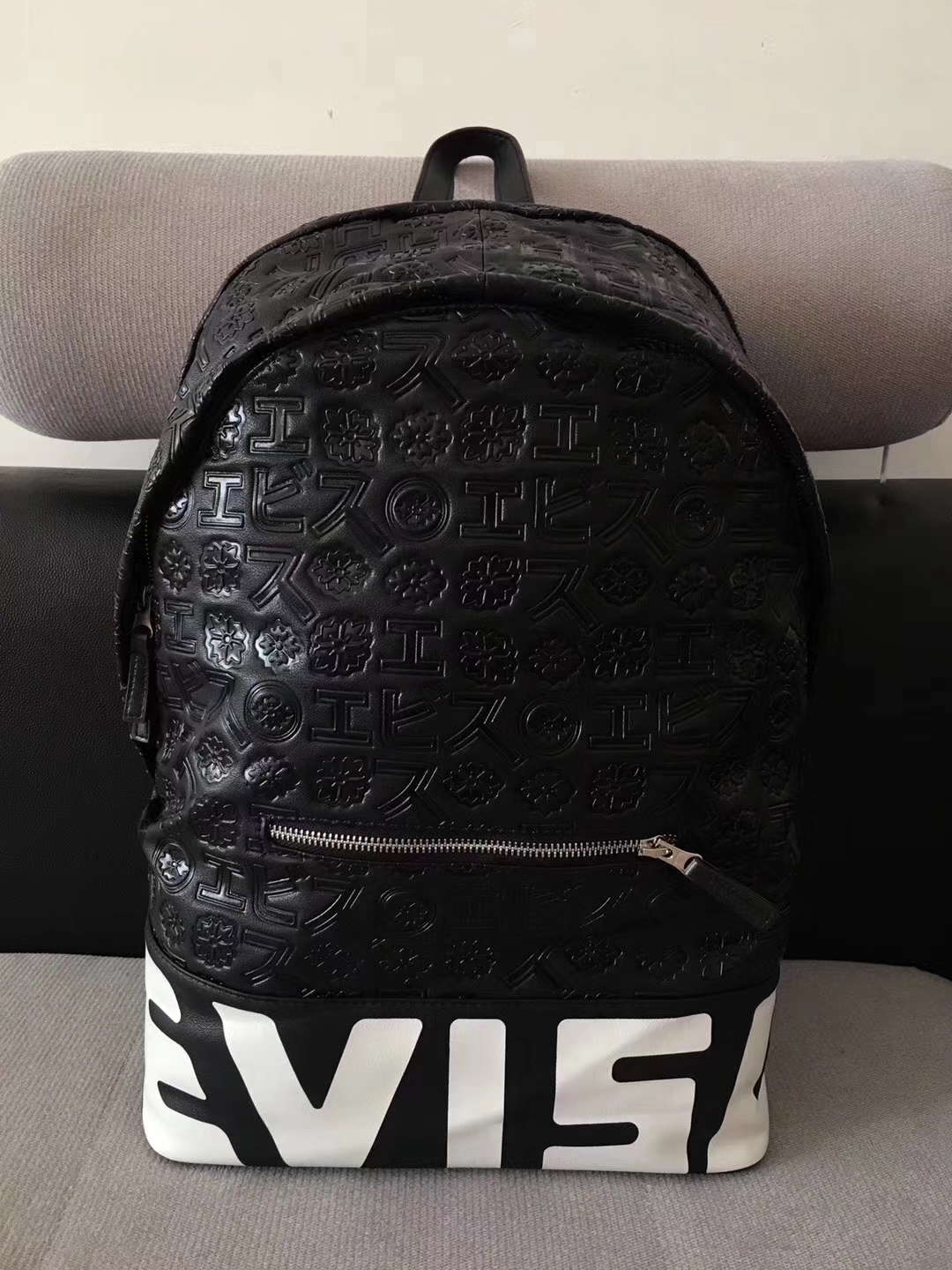 有货福神evisu专柜限量款首发日系樱花潮包顶级质量街头潮流背包