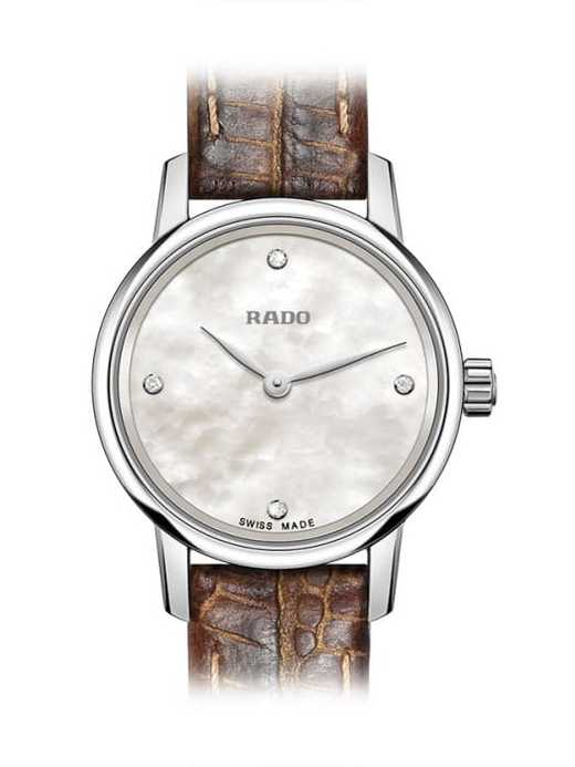 差价巨大！RADO 雷达COUPOLE系列镶钻典雅珍珠母贝腕表 商品图2