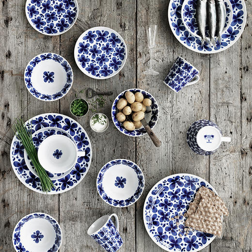 瑞典【Rorstrand】Amie 蓝色经典 陶瓷碗 300ml 商品图3